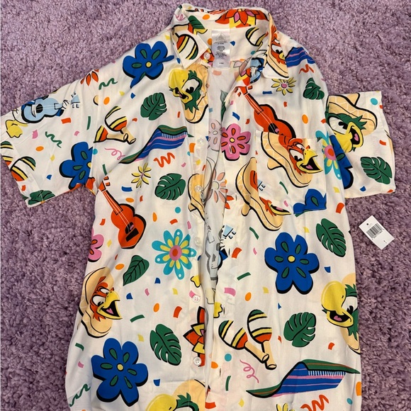 Disney Other - Disney Parks Epcot Mexico Pavilion 3 Caballeros Button Down